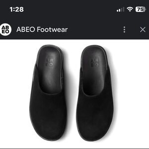 ABEO Pioneer clogs Black leather